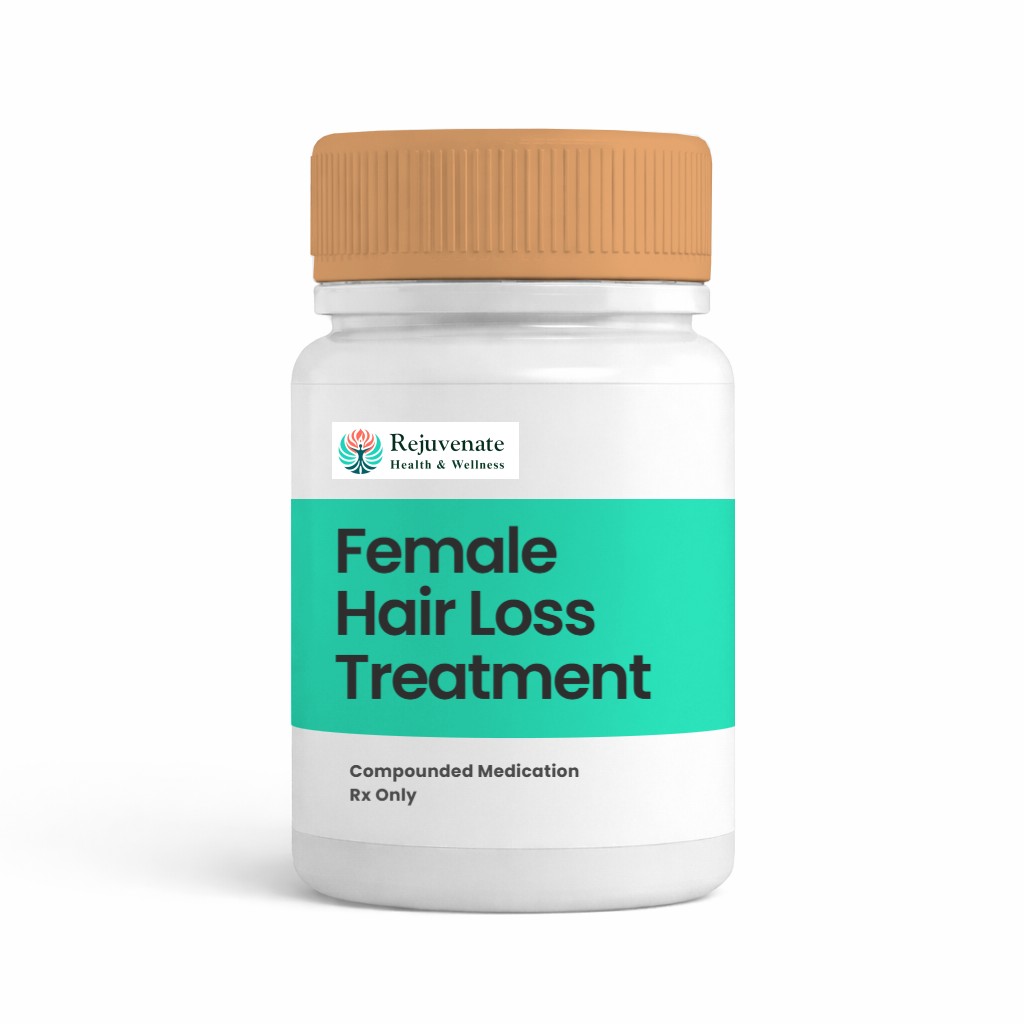 Female Hair Loss (Finasteride, Minoxidil, Biotin, Spironolactone, Ketoconazole, Latanoprost, and/or GHK-Cu)